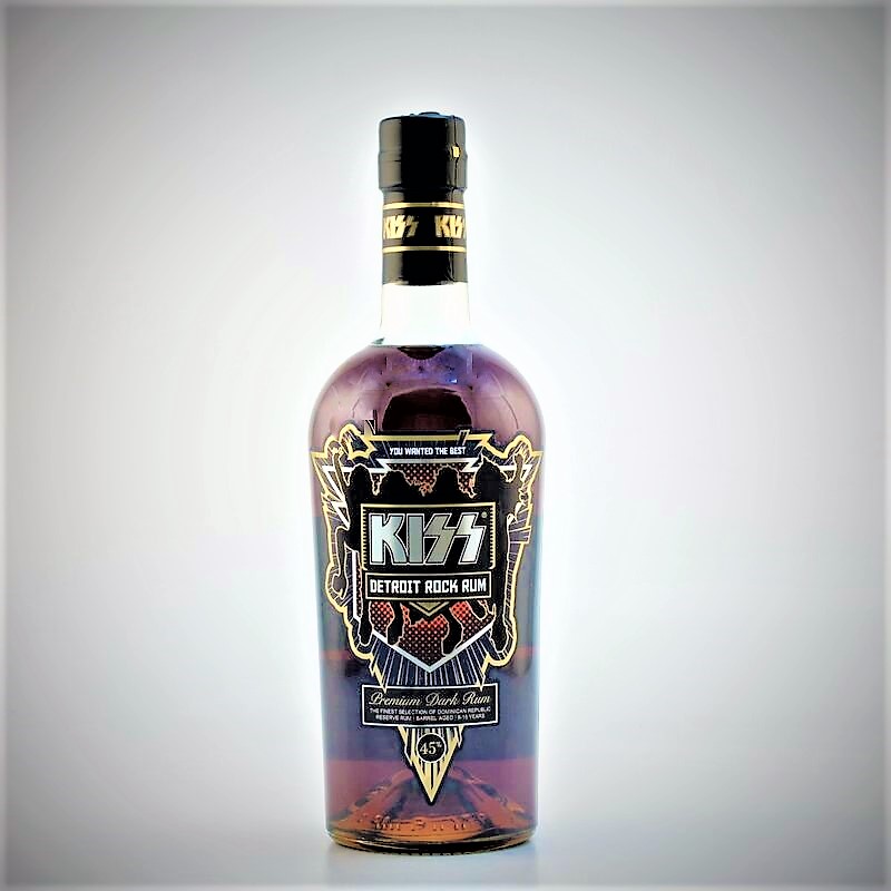 KISS DETROIT ROCK RUM 45% 0,7L